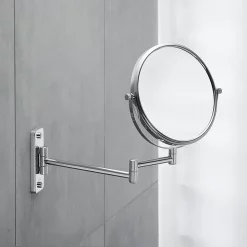 Duravit D-Code Magnifying Cosmetic Mirror -Vanity Unit Bathroom Suites 0099121000 d2