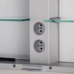 Keuco Royal Match 1000mm Semi-Recessed LED Illuminated Mirror Cabinet -Vanity Unit Bathroom Suites 12801171331 d6 2