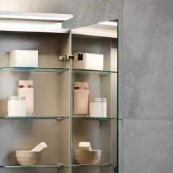 Keuco Royal L1 1200mm 3-Door LED Mirror Cabinet -Vanity Unit Bathroom Suites 13601171131 d1 2