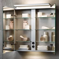 Keuco Royal L1 650mm 2-Door LED Mirror Cabinet 13 Keuco Royal L1 650mm 2-Door LED Mirror Cabinet -Vanity Unit Bathroom Suites 13602171331 d1 1