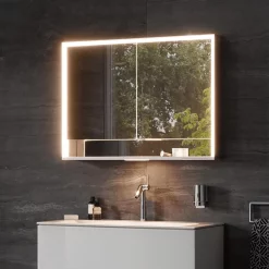 Keuco Royal Lumos 1000mm LED Illuminated Mirror Cabinet -Vanity Unit Bathroom Suites 14304171331 d1