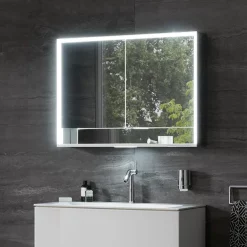 Keuco Royal Lumos 1000mm LED Illuminated Mirror Cabinet -Vanity Unit Bathroom Suites 14304171331 l