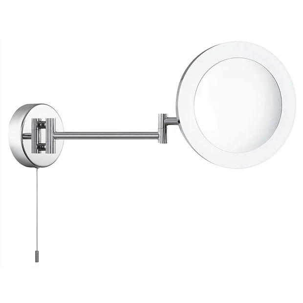 Searchlight Lighting Searchlight IP44 Chrome Illuminated Adjustable Bathroom Mirror 3 Searchlight Lighting Searchlight IP44 Chrome Illuminated Adjustable Bathroom Mirror