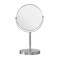 Victorian Plumbing Stainless Steel Swivel Cosmetic Mirror -Vanity Unit Bathroom Suites 1607014 d1
