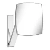Keuco ILook Move Square Non-Illuminated Cosmetic Mirror - Chrome -Vanity Unit Bathroom Suites 17613010000 d4