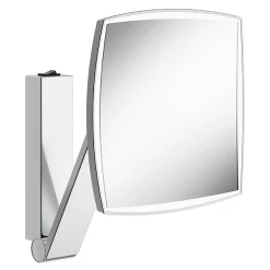 Keuco ILook Move Square Illuminated Cosmetic Mirror - Chrome