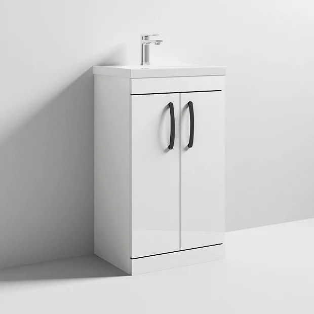 Klyn Bathroom 2 X Brooklyn Matt Black Additional Bar Handles - L210mm (196mm Centres) 5 Klyn Bathroom 2 X Brooklyn Matt Black Additional Bar Handles - L210mm (196mm Centres) - Image 3