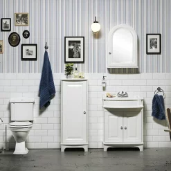 Miller - Traditional 1903 Arched Mirror Cabinet -Vanity Unit Bathroom Suites 353v2 d1