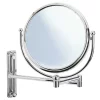 Wenko Deluxe Cosmetic Wall Mirror W/ Swivelling Arm - 5x Magnification -Vanity Unit Bathroom Suites 3656211100l