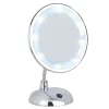 Wenko Style LED Comestic Mirror - 3x Magnification - Chrome -Vanity Unit Bathroom Suites 3656440100l