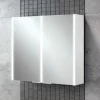 HIB Xenon 80 LED Mirror Cabinet -Vanity Unit Bathroom Suites 46200 d1