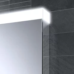 HIB Apex 100 LED Illuminated Mirror Cabinet -Vanity Unit Bathroom Suites 47300 d2