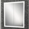 HIB Vanquish 60 Recessed LED Aluminium Mirror Cabinet -Vanity Unit Bathroom Suites 47700 l