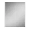 HIB Paragon 60 LED Illuminated Aluminium Mirror Cabinet -Vanity Unit Bathroom Suites 51900 d1