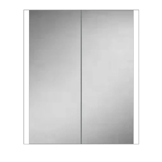 HIB Paragon 60 LED Illuminated Aluminium Mirror Cabinet 3 HIB Paragon 60 LED Illuminated Aluminium Mirror Cabinet