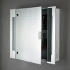 Searchlight Lighting Searchlight Illuminated Bathroom Mirror Cabinet With Shaver Socket -Vanity Unit Bathroom Suites 6560 d2