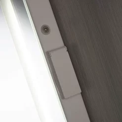 Searchlight Lighting Searchlight Illuminated 2 Light Touch Bathroom Mirror With Shaver Socket