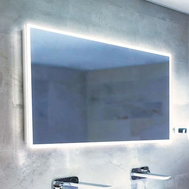 HIB Globe 120 LED Ambient Rectangular Mirror 4 HIB Globe 120 LED Ambient Rectangular Mirror - Image 2