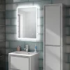 HIB Vega 50 LED Ambient Rectangular Mirror -Vanity Unit Bathroom Suites 78750000 d3