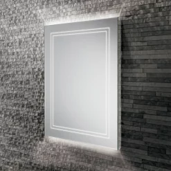 HIB Outline 50 LED Ambient Mirror -Vanity Unit Bathroom Suites 78757000 l