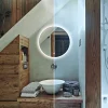 HIB Sphere 60 LED Ambient Round Mirror -Vanity Unit Bathroom Suites 78760000 detail1