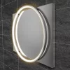 HIB Solas 50 LED Illuminated Mirror (Chrome Frame) -Vanity Unit Bathroom Suites 79510500 d1