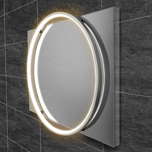 HIB Solas 60 LED Illuminated Mirror (Chrome Frame) 4 HIB Solas 60 LED Illuminated Mirror (Chrome Frame) - Image 2