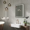 HIB Spectre 60 LED Illuminated Rectangular Mirror -Vanity Unit Bathroom Suites 79520000 d4