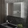 HIB Beam 80 LED Ambient Rectangular Mirror -Vanity Unit Bathroom Suites 79550700 l