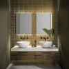 HIB Aura 60 LED Ambient Rectangular Mirror -Vanity Unit Bathroom Suites 79560600 n d1