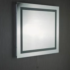 Searchlight Lighting Searchlight Illuminated Rectangular Mirror -Vanity Unit Bathroom Suites 8510 d1