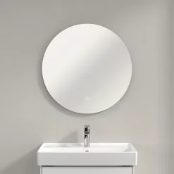 Villeroy & Boch Villeroy And Boch More To See Lite Round LED Mirror -Vanity Unit Bathroom Suites a4606800 d1