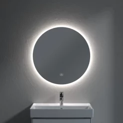 Villeroy & Boch Villeroy And Boch More To See Lite Round LED Mirror -Vanity Unit Bathroom Suites a4606800 d3