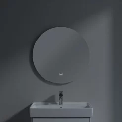 Villeroy & Boch Villeroy And Boch More To See Lite Round LED Mirror -Vanity Unit Bathroom Suites a4606800 d4