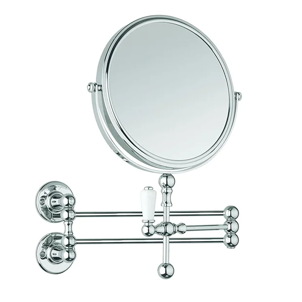 Urlington Bathroom Burlington Traditional Cosmetic Wall Mirror - Chrome 3 Urlington Bathroom Burlington Traditional Cosmetic Wall Mirror - Chrome
