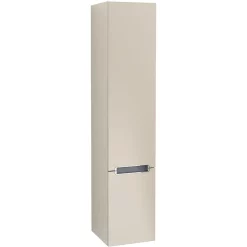 Villeroy & Boch Villeroy And Boch Subway 2.0 Soft Grey Wall Hung Tall Cabinet