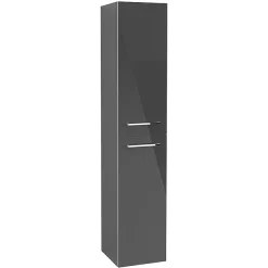 Villeroy & Boch Villeroy And Boch Avento Crystal Grey Wall Hung Tall Cabinet