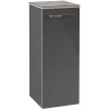 Villeroy & Boch Villeroy And Boch Avento Crystal Grey Wall Hung Side Cabinet -Vanity Unit Bathroom Suites a89500b1 l