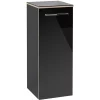 Villeroy & Boch Villeroy And Boch Avento Crystal Black Wall Hung Side Cabinet -Vanity Unit Bathroom Suites a89500b3 l