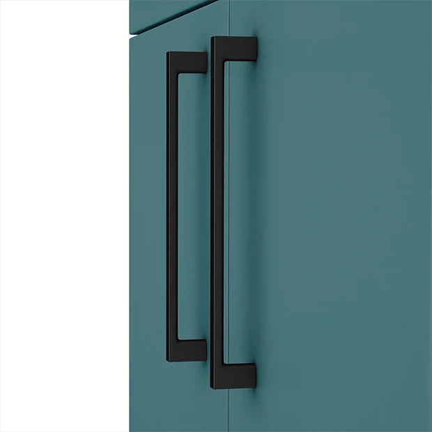 Arezzo 1100 Matt Green Combination Furniture Pack (Matt Black Flush & Handles) 6 Arezzo 1100 Matt Green Combination Furniture Pack (Matt Black Flush & Handles) - Image 4