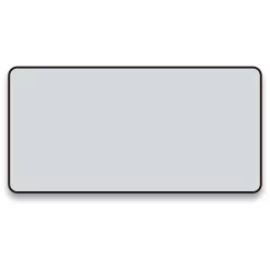 Arezzo Matt Black Framed Bathroom Mirror - 1400 X 700mm -Vanity Unit Bathroom Suites az147cvmb d1