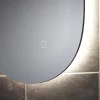 Arezzo 550 X 800mm Teardrop LED Backlit Bathroom Mirror With Anti-Fog -Vanity Unit Bathroom Suites az1703mb d5