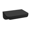 Arezzo Matt Black Small Rear Fixed Furniture Handle (50 X 36 X 21mm) -Vanity Unit Bathroom Suites az187l