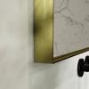 Arezzo Brushed Brass 1200 X 700mm Rectangular Mirror -Vanity Unit Bathroom Suites az6x8rbb d2