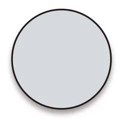 Arezzo Matt Black 700mm Round Mirror 8 Arezzo Matt Black 700mm Round Mirror -Vanity Unit Bathroom Suites az7brm d2