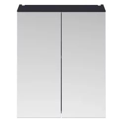 Arezzo 600 Matt Blue 2-Door Mirror Cabinet 7 Arezzo 600 Matt Blue 2-Door Mirror Cabinet -Vanity Unit Bathroom Suites azb62mc nd1
