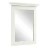 Bayswater Pointing White 600mm Flat Mirror -Vanity Unit Bathroom Suites bayf124 l