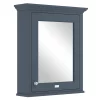 Bayswater Stiffkey Blue 600mm Mirror Wall Cabinet -Vanity Unit Bathroom Suites bayf129 l
