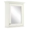 Bayswater Pointing White 600mm Mirror Wall Cabinet -Vanity Unit Bathroom Suites bayf130 l