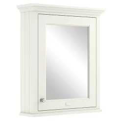 Bayswater Pointing White 600mm Mirror Wall Cabinet